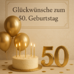 Glückwünsche zum 50. Geburtstag: Die schönsten Sprüche und Zitate für jeden Typ
