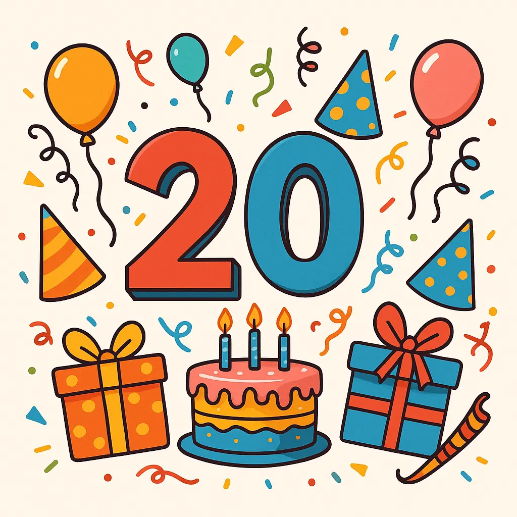 30 Lustige Glückwünsche zum 20. Geburtstag – Frech, Witzig & Unvergesslich!
