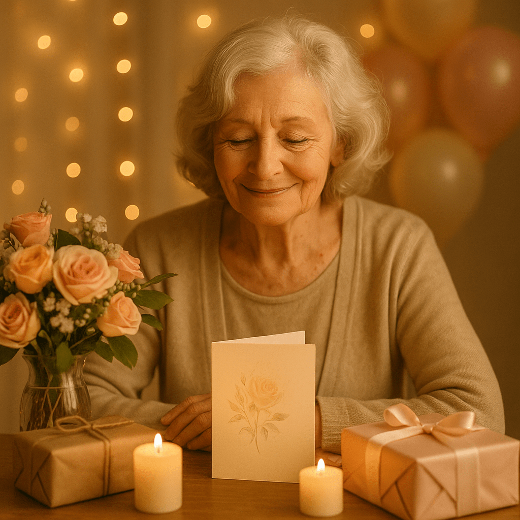 30 liebevolle Gedichte zum 70 Geburtstag einer Frau (Mutter, Oma, Tante)