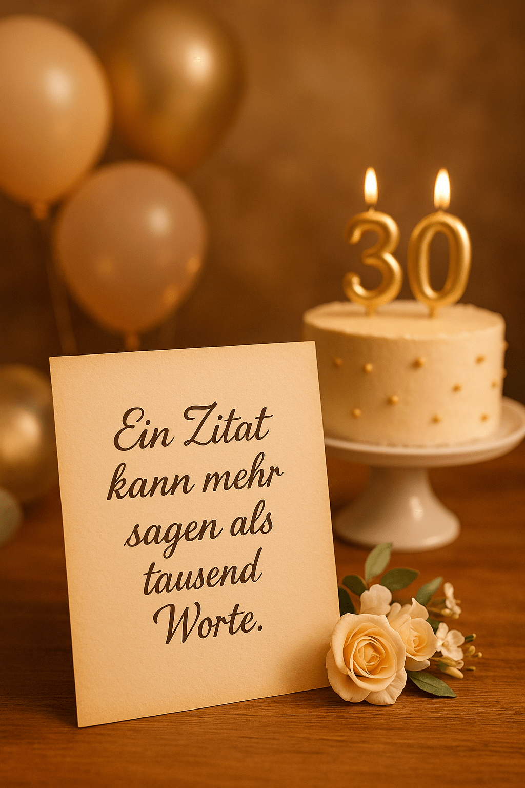 55 berühmte Zitate zum 30. Geburtstag – Weise Worte für einen neuen Lebensabschnitt