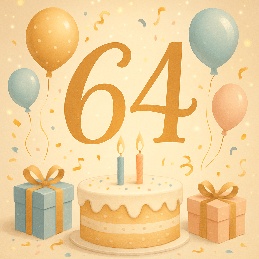 64 Geburtstag Sprüche kostenlos – Die schönsten Glückwünsche für Männer und Frauen