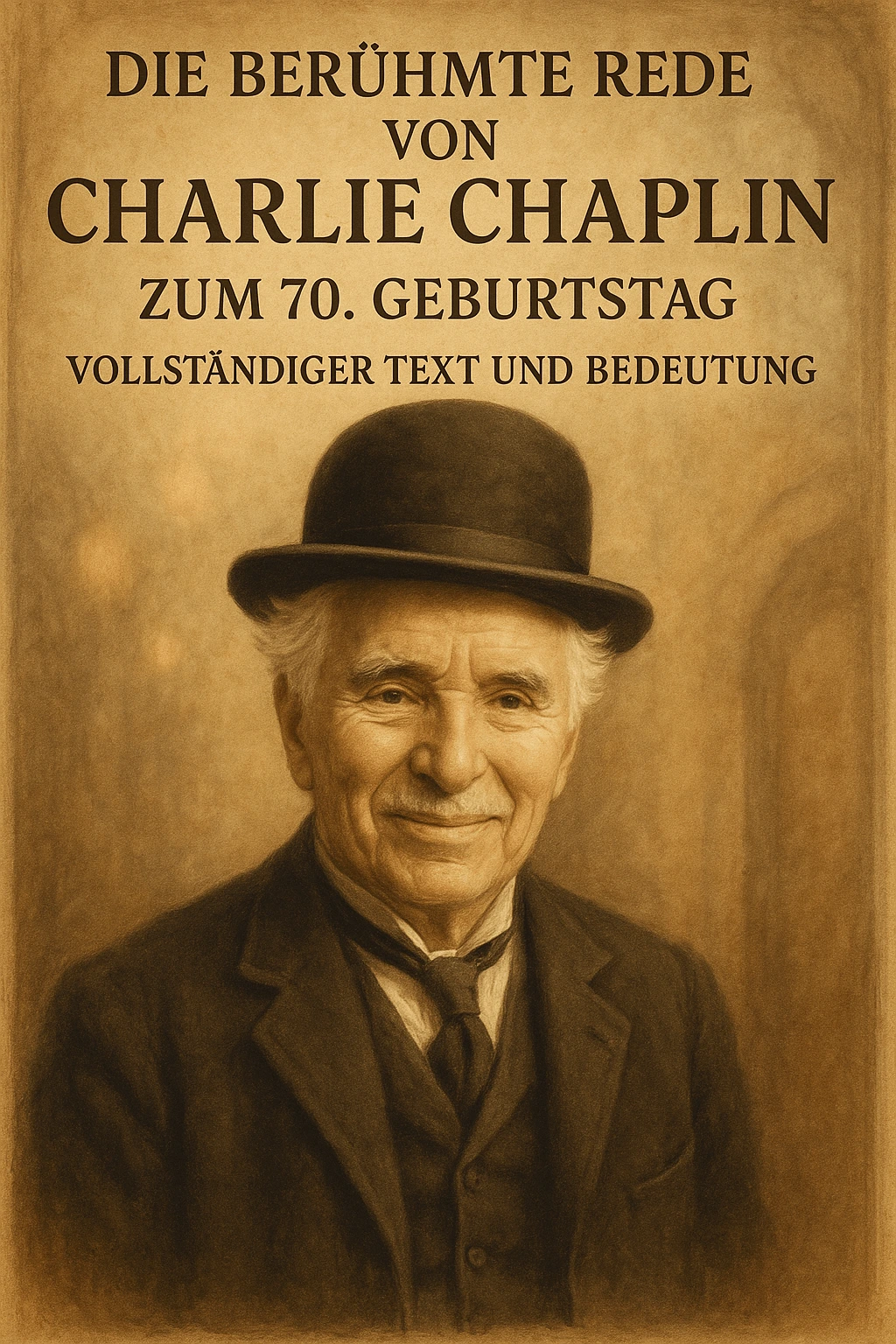 Die berühmte Rede von Charlie Chaplin zum 70. Geburtstag – Vollständiger Text und Bedeutung