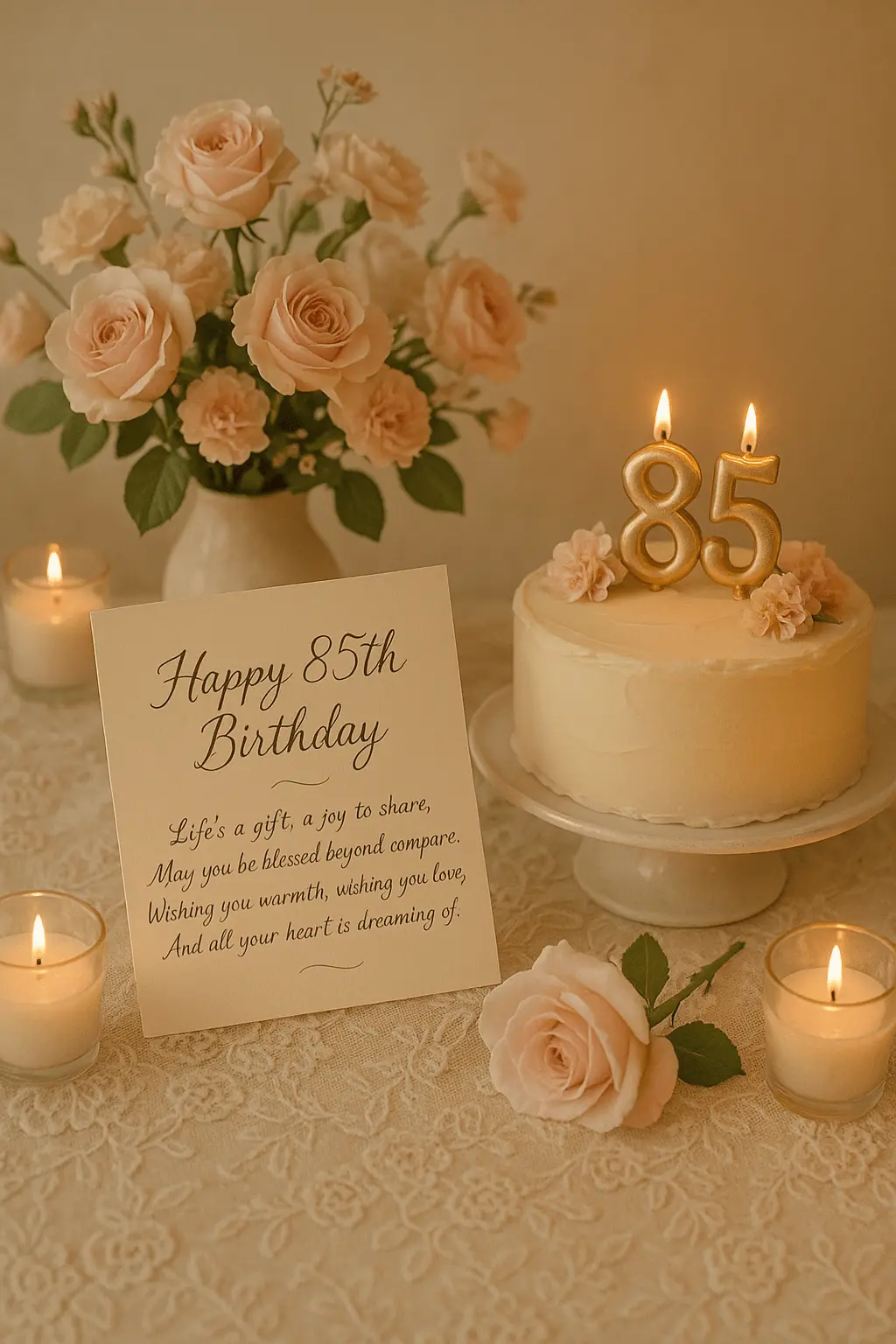 Gedicht zum 85. Geburtstag Frau – Die 10 schönsten liebevollen Verse zum Ehrentag