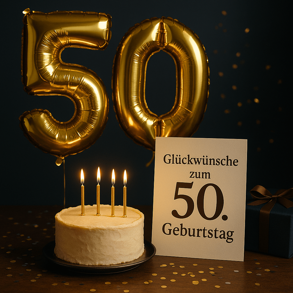 Glückwünsche 50 Geburtstag Mann – Die schönsten Sprüche & Zitate zum Jubiläum