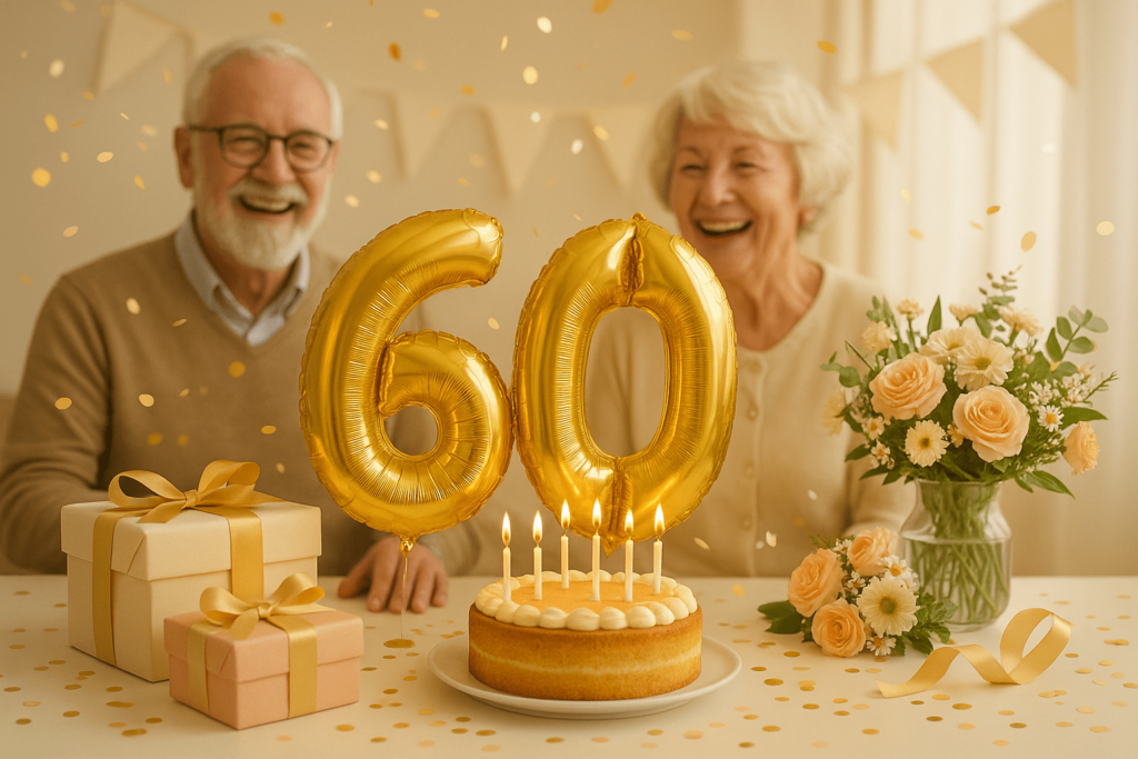 Glückwünsche zum 60. Geburtstag – Die 40 schönsten Wünsche für Männer & Frauen