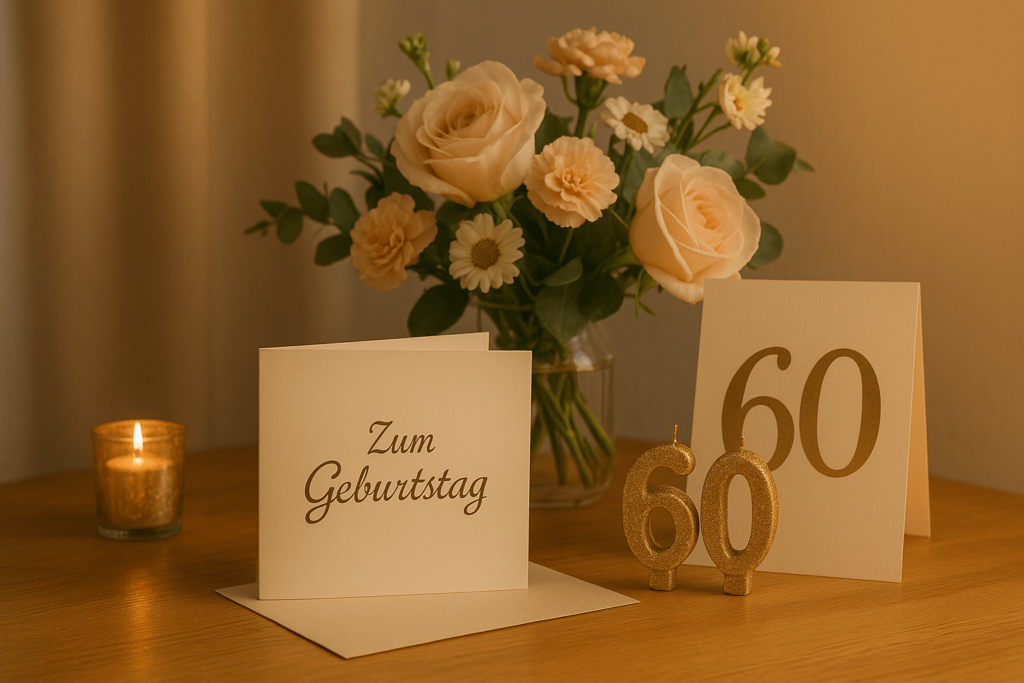 Niveauvolle Sprüche zum 60. Geburtstag – Die schönsten Worte für einen besonderen Tag